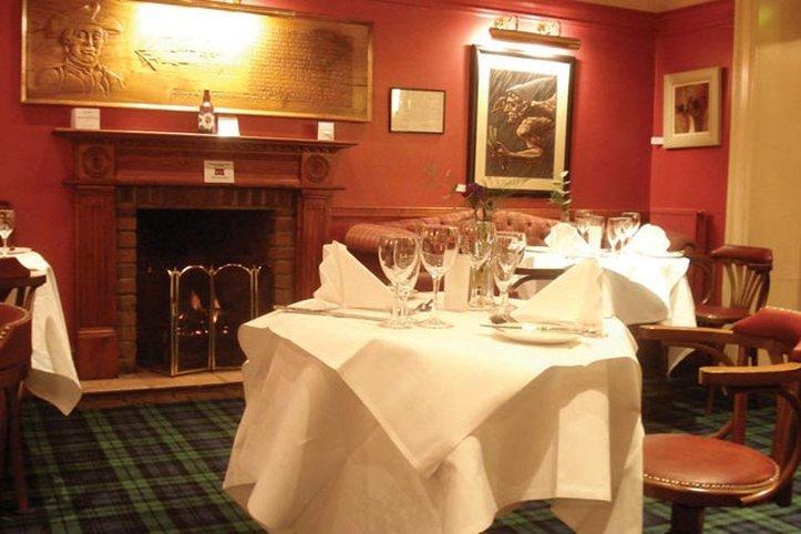 Selkirk Arms Hotel カークーブリー レストラン 写真